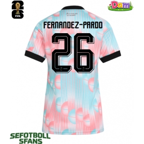 Belgien Matias Fernandez-Pardo #26 Bortatröja Kvinnor VM 2026 Kortärmad